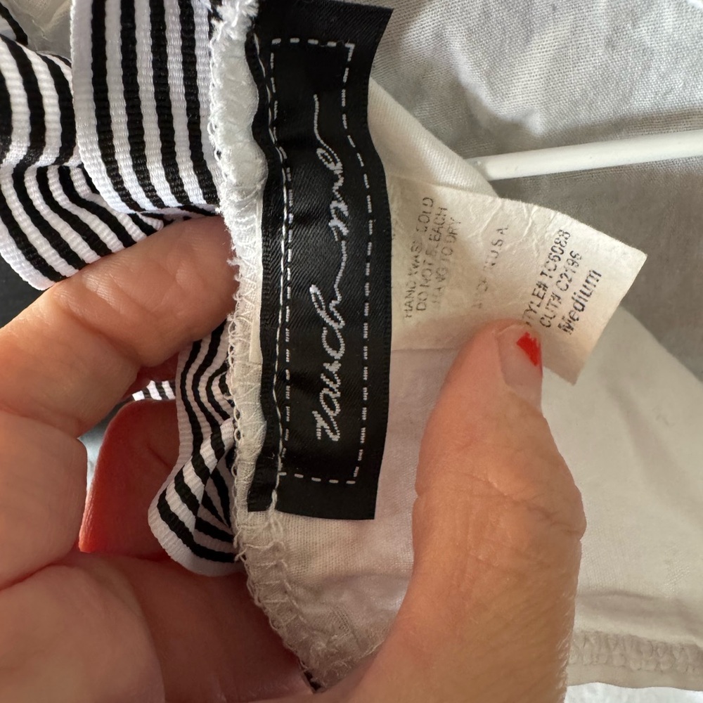 Touch me Monochrome Striped Blouse